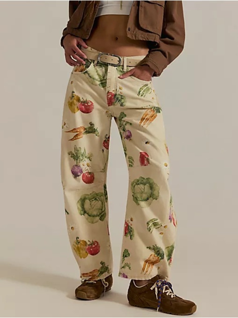 FREE PEOPLE Good Luck Barrel jeans size 31